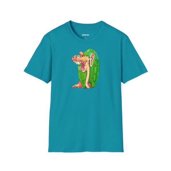 Ear Snail Graphic Art T-Shirt - Image 4