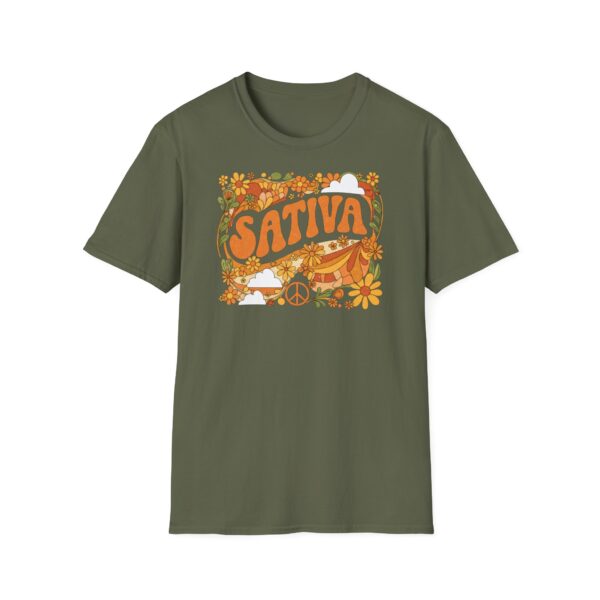 Sativa 70s Floral Graphic T-Shirt - Image 4