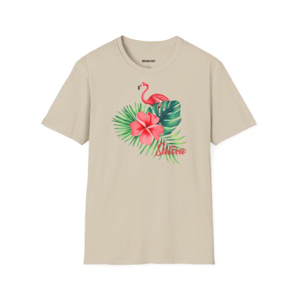 Sativa Flower Tropical Flamingo T-Shirt