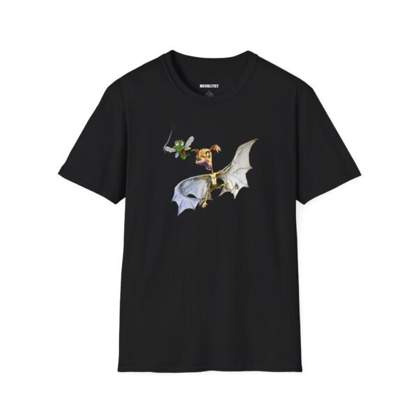Covid Bat Graphic Softstyle T-Shirt - Image 3